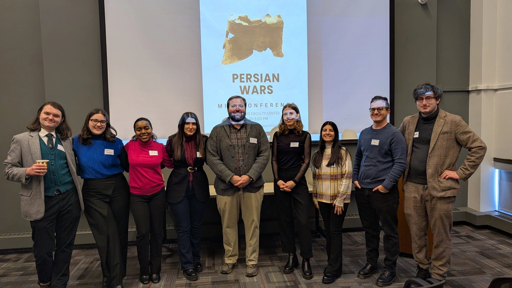 presenters at the Persian Wars Mini-Conference