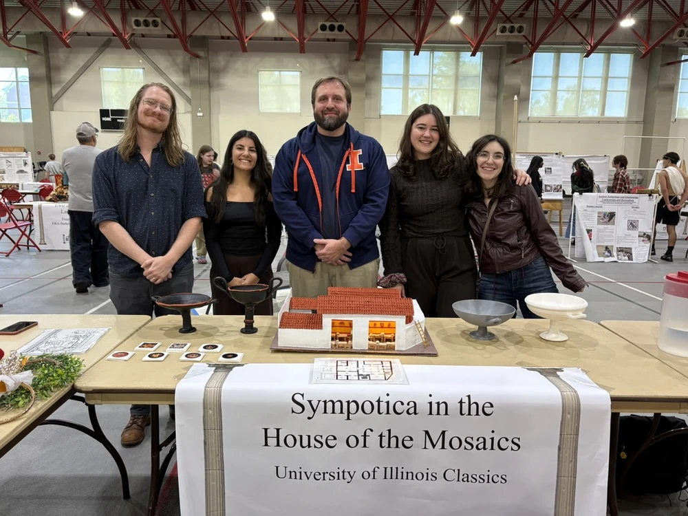 Vaughn, Margarita, Dan, Maria and Elisa at Monmouth Classics Day
